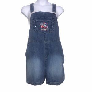Walt Disney Mickey Patriotic Shortalls L